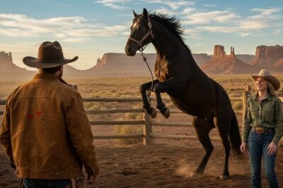 “SI LOGRAS DOMAR ESE CABALLO, ME CASO CONTIGO”… ELLA SE RIÓ, PERO ÉL HIZO LO IMPENSABLE