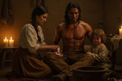 UN GUERRERO APACHE HERIDO LE PIDIÓ COSER SU HERIDA… PERO SU HIJO LLORÓ ABRAZÁNDOLA Y ÉL NO PUDO…