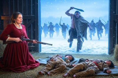 Herbolaria Embarazada Salvó 2 Niños Apaches. Al Amanecer, Legendario Apache Llegó Con 100 Guerreros