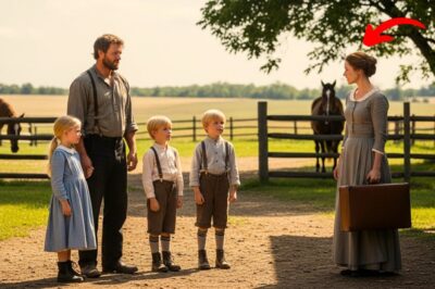 El GRANJERO VIUDO la contrató para CUIDAR a sus HIJOS… Pero NUNCA IMAGINÓ lo que ella HARÍA…