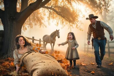 Abandonaron auna pobre niña en un costal para mori pero la hija del vaquero susurró: “Papá, es mamá”