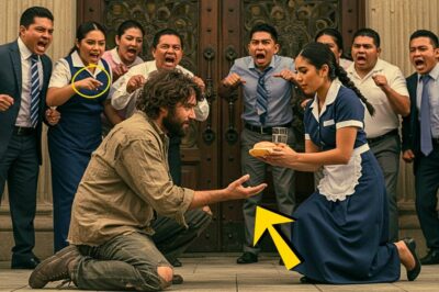 MILLONARIO PIDIÓ ESMOLA EN SU CASA Y FUE DESPRECIADO… SOLO UNA EMPLEADA HUMILDE ME EXTENDIÓ SU MANO