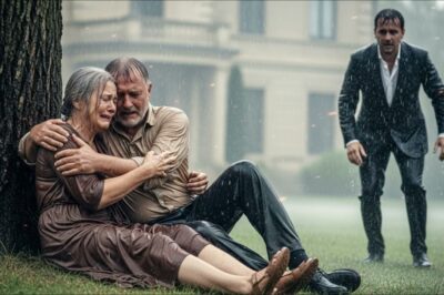 💔 MILLONARIO LLEGA SIN AVISAR ENCUENTRA SUS PADRES BAJO LA LLUVIALO QUE HIZO DEJÓ TODOS SIN PALABRAS