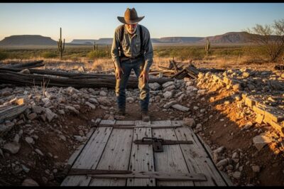 El Ranchero Derribó su Viejo Granero… Y Encontró una Puerta Sellada Debajo