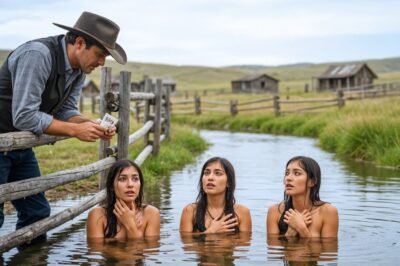 Por 50 dólares, un vaquero solitario compró un rancho y quedó impactado al ver tres mujeres apaches
