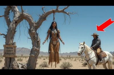 “Ranchero Solitario Salva a una Joven Apache de un Árbol: Una Impactante Historia Real de Redención”