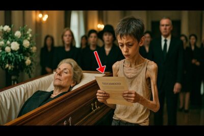 BILLONARIA PIDIÓ Que Un NIÑO Pobre Leyera Su TESTAMENTO En Su FUNERAL Delante De Sus HEREDEROS