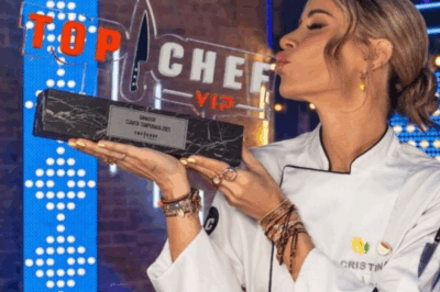 ¡Cristina sorprende y conquista Top Chef VIP 4, llevándose el premio de $200,000 dólares!