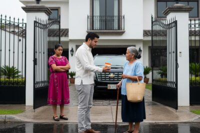 Una madre de 70 años fue a ver a su hijo para pedirle dinero para su tratamiento médico; su hijo solo le dio un paquete de fideos y luego la echó educadamente. Cuando llegó a casa y lo abrió, quedó en shock y no podía creer lo que veía…