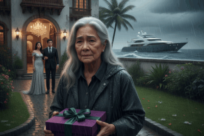 “Es hora de conocer a los tiburones,” susurró mi nuera antes de empujarme desde el borde del yate….