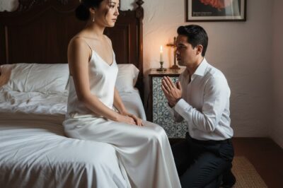 La noche de bodas, mi esposa se negó a consumar el matrimonio. Sospechando algo, levanté la manta… y lo que vi me hizo caer de rodillas, temblando de miedo y dolor.