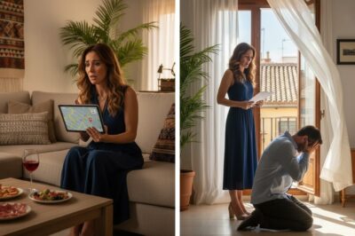 “Mi esposo dijo que tenía un viaje de negocios al extranjero por tres días, pero la ubicación en su teléfono mostraba que estaba en un hospital de maternidad. No hice escándalo… solo hice tres cosas que destruyeron su vida mientras sonreía en silencio.”