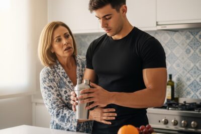 Tengo casi 60 años, pero incluso después de seis años de matrimonio, mi esposo —que es 30 años menor que yo— todavía me llama “mi niña”. Cada noche me trae un vaso de agua. Un día, lo seguí en secreto hasta la cocina… y lo que descubrí allí me dejó helada.