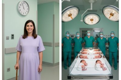 Una madre dio a luz a 10 bebés, y los médicos se dieron cuenta de que uno de ellos no era un bebé. Una enorme sorpresa… “Algo anda mal”, susurró la partera.