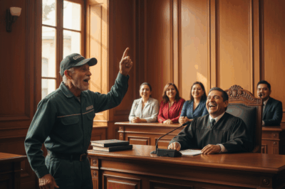 “¡CÁLLATE, CAMPESINO!” — se burló el juez… y terminó humillado al escuchar su defensa