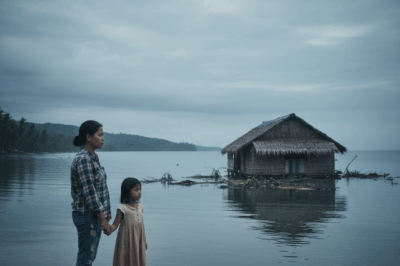 Madre Soltera Pobre Fue Burlada por Heredar una Cabaña Inundada, Hasta que Descubrió lo Inimaginable..