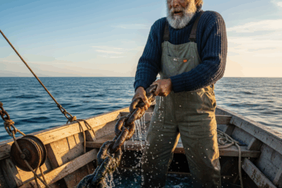 PESCADOR EN SANTANDER NOTÓ UNA CADENA ENGANCHADA EN SU RED… LO QUE HABÍA AL OTRO EXTREMO LO PARALIZÓ