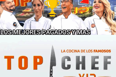 ¡Revelamos los sueldos millonarios de Top Chef VIP 4! Descubre quién gana más