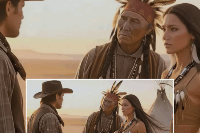 “Salvaste a mi tribu… ahora te entrego a mi hija como esposa”, le dijo el anciano apache al guerrero