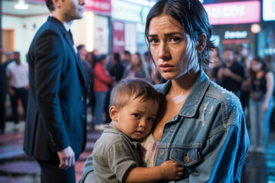 “SUJETA A MI BEBÉ, QUE VOY A CANTAR”, dijo la mendiga. Cuando soltó la voz, ¡todos LLORARON!