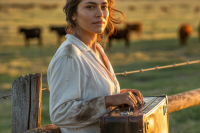 “ESTOY DESEMPLEADA, ¿HAY TRABAJO AQUÍ?” PREGUNTÓ LA JOVEN HUMILDE, SIN IMAGINAR QUE EL VAQUERO…