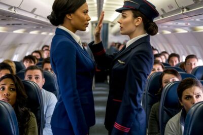 Una multimillonaria negra perdió su asiento de primera clase cuando un pasajero blanco se burló de ella y la insultó. Momentos después, el piloto hizo un anuncio sorprendente que dejó a toda la cabina en absoluto silencio.