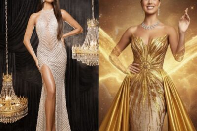 ¡De otro mundo!… Lina Luaces sorprende con un traje de fantasía que parece sacado de un cuento de hadas. 