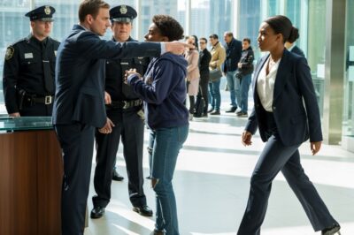 Un gerente de banco RACISTA llamó a la policía para arrestar a una adolescente negra, solo para quedar impactado cuando su madre, la CEO, entró…