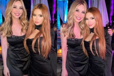 Myrka Dellanos y su hija Alexa acuden al gimnasio y posan juntas