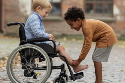 Um menino de rua curou um menino cadeirante sem saber que ele era filho de um milionário… mas…
