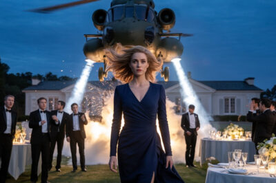 «Bonito vestido», se burló mi madre. «¿También se te olvidó actualizar el gafete con tu nombre?» Se rieron… hasta que el helicóptero aterrizó. «Señora general… el Pentágono la necesita.» Mi padre se puso blanco como una sábana. Mis padres se quedaron paralizados. ¿La sala?