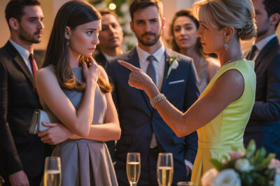 En la fiesta, mi suegra me acusó de casarme con su hijo por su dinero y de robarles