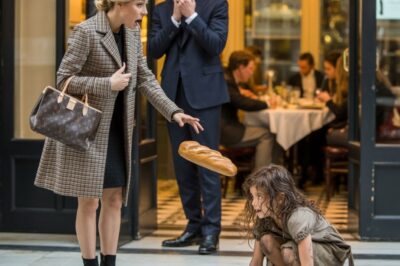 “¡Fuera de aquí!”, gritó, hasta que la niña sin hogar se quitó la capucha…