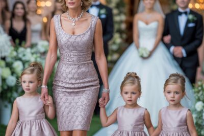 Él Invitó a Su Pobre Exesposa Para Humillarla en Su Boda—Pero Ella Llegó en una Limusina Con Sus Trillizos…