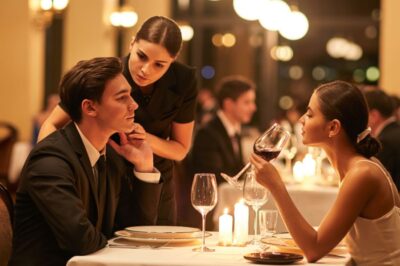 “HAY UNA DROGA EN TU BEBIDA”, SUSURRÓ LA CAMARERA Y EL MULTIMILLONARIO EXPUSO A SU PROMETIDA…