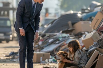 El CEO padre soltero encuentra a una niña y su perro durmiendo sobre la basura — La verdad le rompió el corazón
