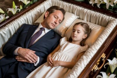 En el velorio de mi padre, mi hermana de ocho años no se apartaba de su ataúd