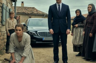 “Durante diez años crié sola a mi hijo sin un padre — todo el pueblo se burló de mí, hasta que un día llegaron autos de lujo frente a mi casa y el verdadero padre del niño hizo llorar a todos.”