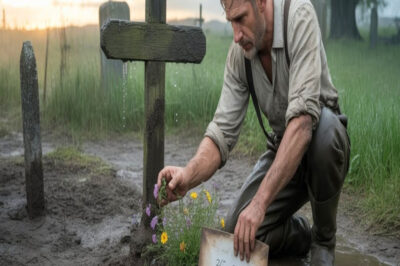 Un jardinero plantó flores en la tumba de una desconocida… y halló un testamento a su nombre