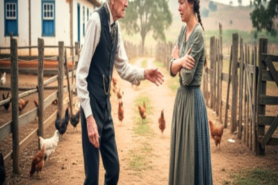 El granjero anciano dijo: Me quedan 3 meses, cásate conmigo y quédate con todo…Ella lo dejó sin aire