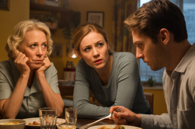 « Ahora que tu esposo ha fallecido, ¡llora, haz tus maletas y no regreses nunca! » me lanzó mi nuera durante la cena. Mi hijo se limitó a sonreír y asentir. Me fui sin decir una palabra. Al día siguiente, fui al banco y…