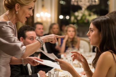 Mi Suegra me dio los Papeles del Divorcio, pero mi Venganza Arruinó su lujosa Fiesta de Cumpleaños…