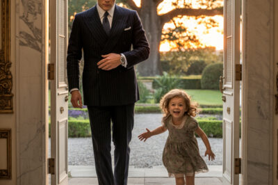 UN MILLONARIO VE A LA HIJA DE SU CRIADA QUE SE PARECE MUCHO A ÉL, Y LA NIÑA DICE “PAPÁ”. UN MISTERIO