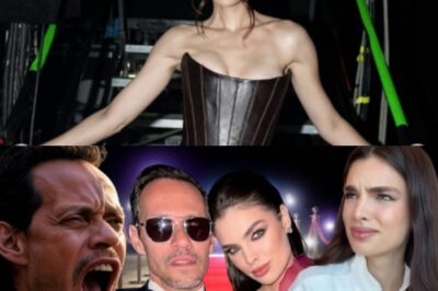 Marc Anthony pierde el control y grita a Nadia Ferreira en plena alfombra por celos! Divorcio?