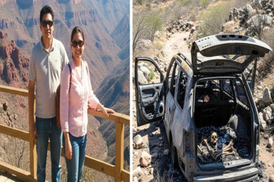 Pareja desaparece en las Barrancas del Cobre en 2012 — 11 años después, hallan un carro calcinado…