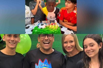 Así fue la increíble fiesta de cumpleaños de Benjamín, hijo de Rafael Araneda