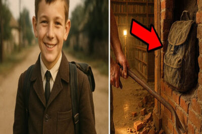 En 1966 un niño Desapareció, 50 años Después hallan su Mochila en la pared de la Biblioteca.