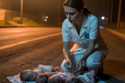 Los llamaron un error. Pero esa noche, cuando la enfermera Vanessa Douglas oyó cuatro gritos que resonaban en la sala de maternidad, supo que el destino le pedía que hiciera algo que nadie más se atrevería.