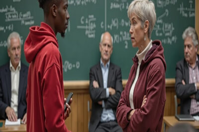 Profesores de élite se burlan de un estudiante negro sin saber que es un genio de las matemáticas.