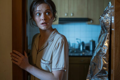 Katya se despertó a las 6:48 a. m. No porque quisiera, sino por el furioso crujido del papel de aluminio que venía de la cocina.